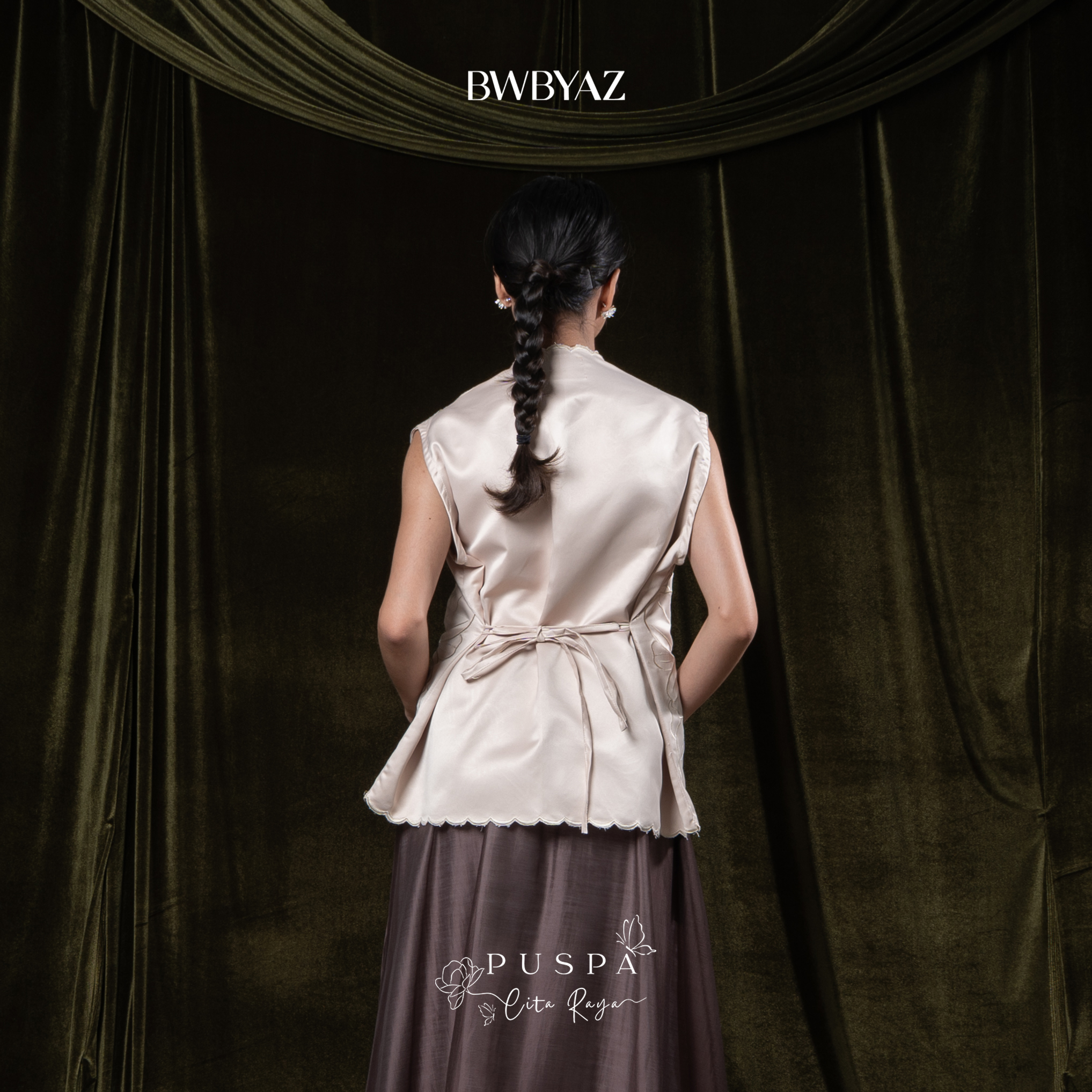 BWBYAZ - PUSPA CITA RAYA - Nona Anandita Vest (READY STOCK)