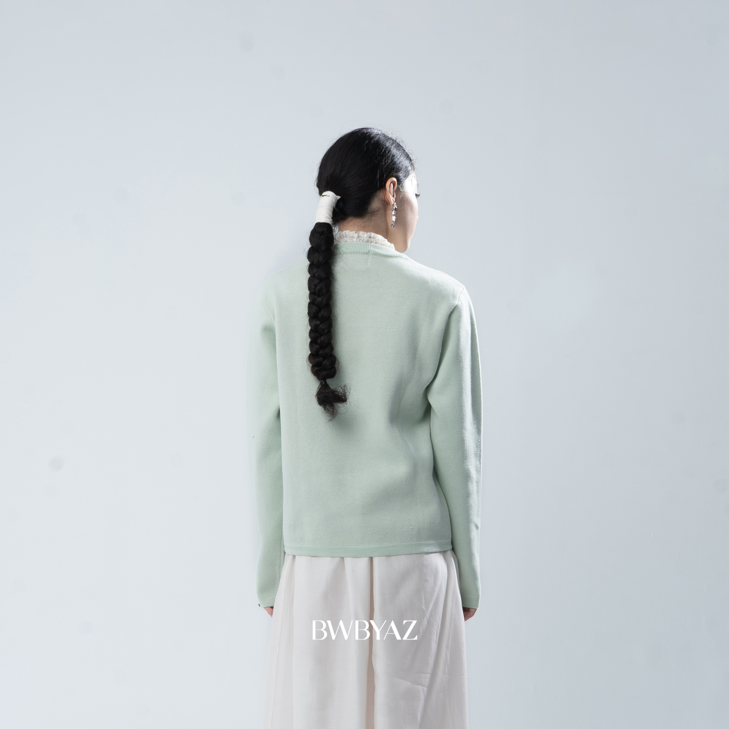 BWBYAZ - Claire Blossom Knit (READY STOCK)