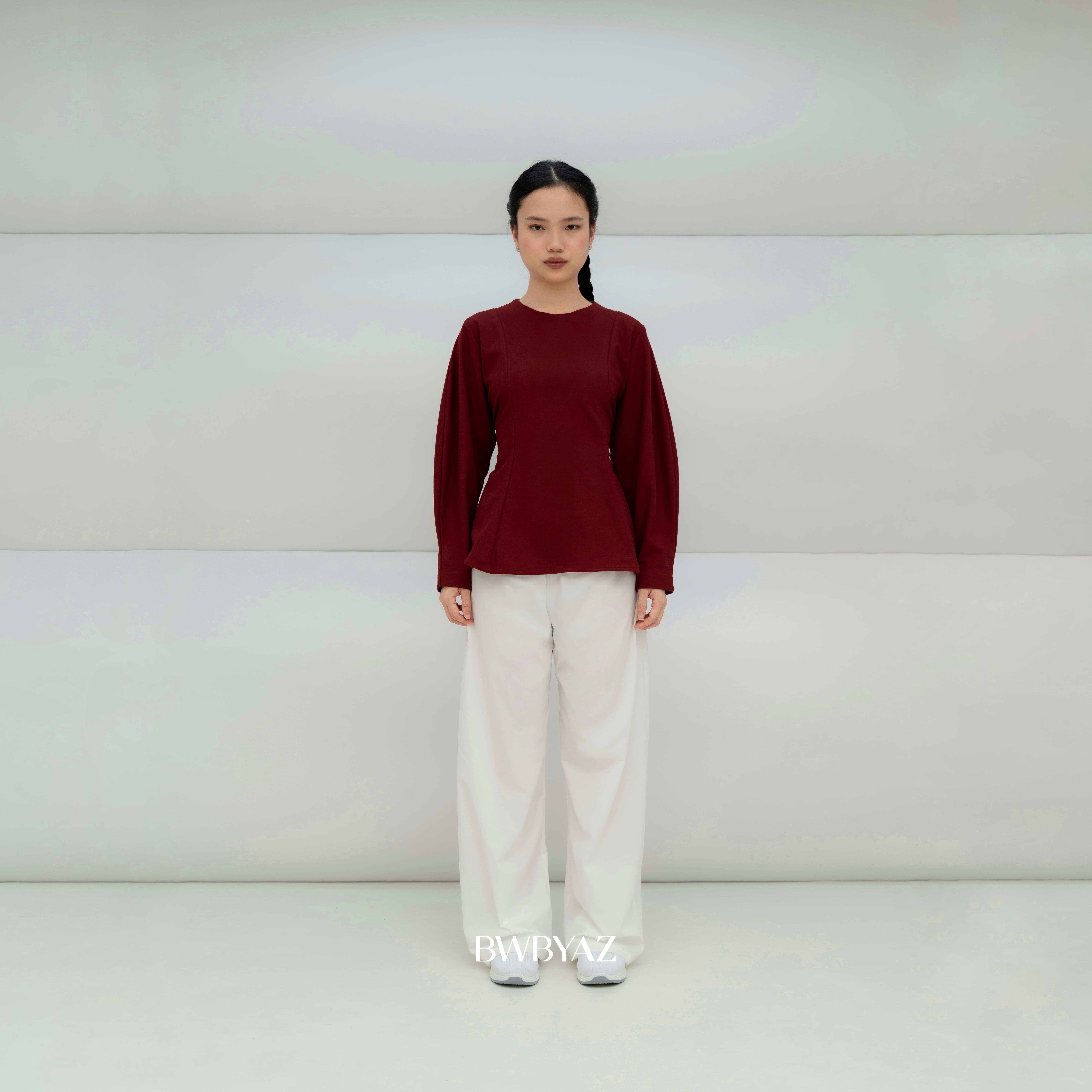 BWBYAZ - Zoe Peplum Longsleeve