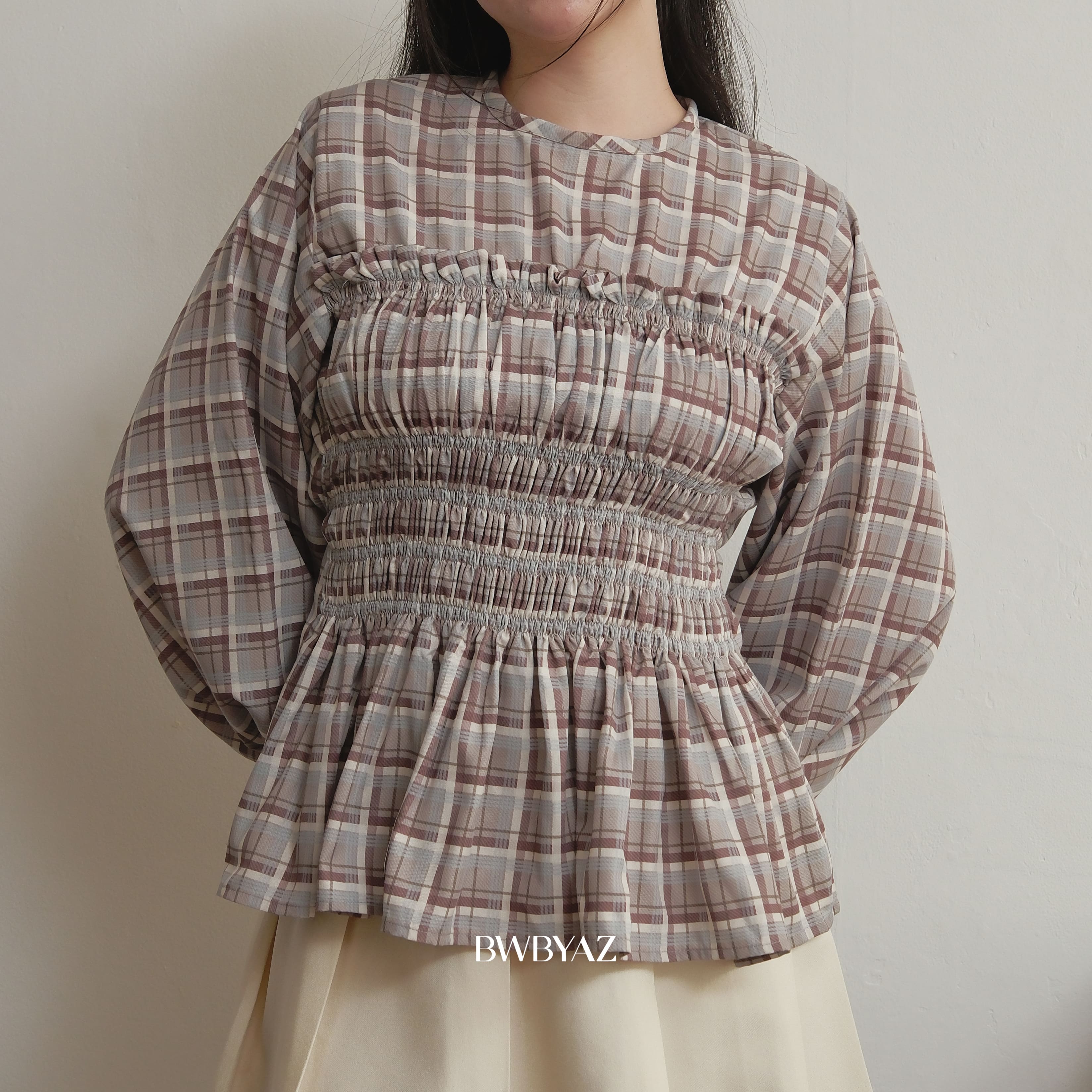BWBYAZ - Rissa Shirred Top
