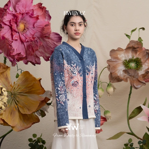 Image of BWBYAZ JFW COLLECTION - Rosienne Knit Cardigan Petite Size