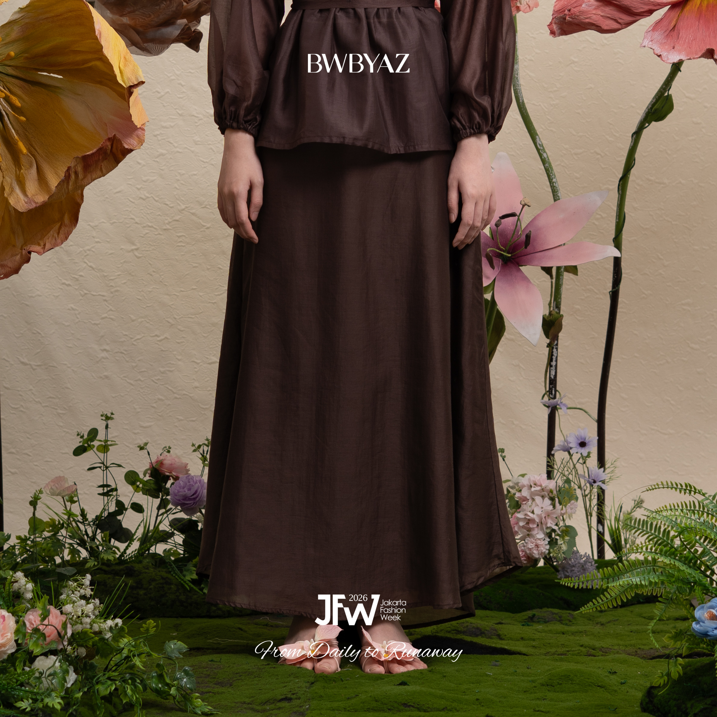 BWBYAZ JFW COLLECTION - Eloir Sheer Skirt