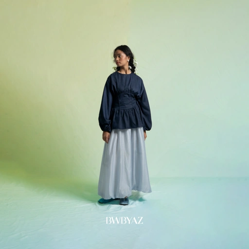 Image of BWBYAZ - PUSPA CITA RAYA - Raisha Stagen Blouse (READY STOCK)