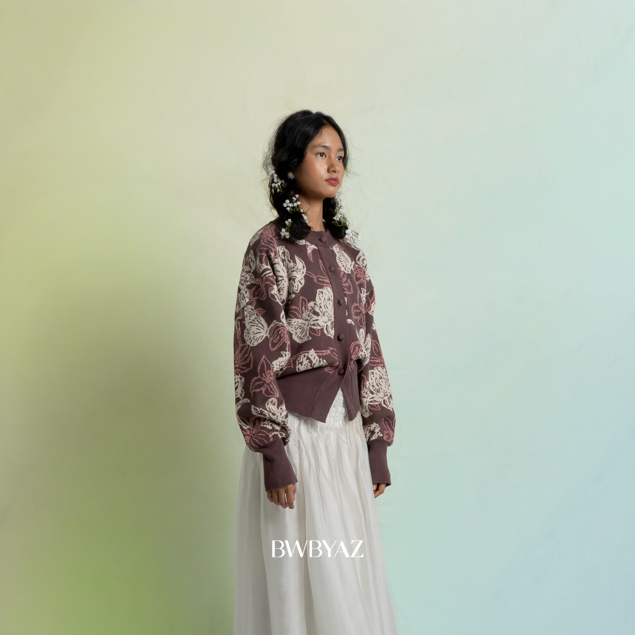 BWBYAZ JFW COLLECTION - Gia Fitted Knit Cardigan (READY STOCK)