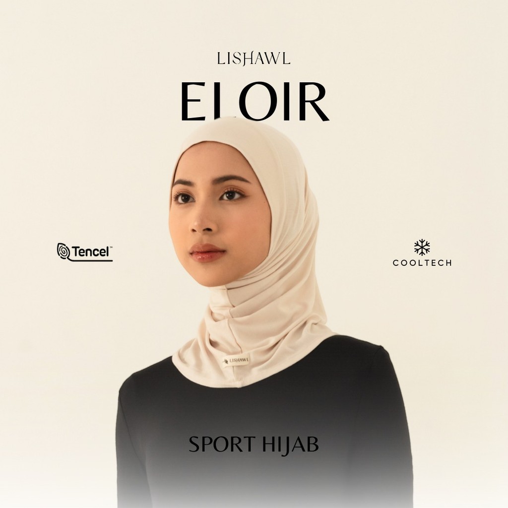 LISHAWL - Eloir Sport Hijab (READY STOCK)