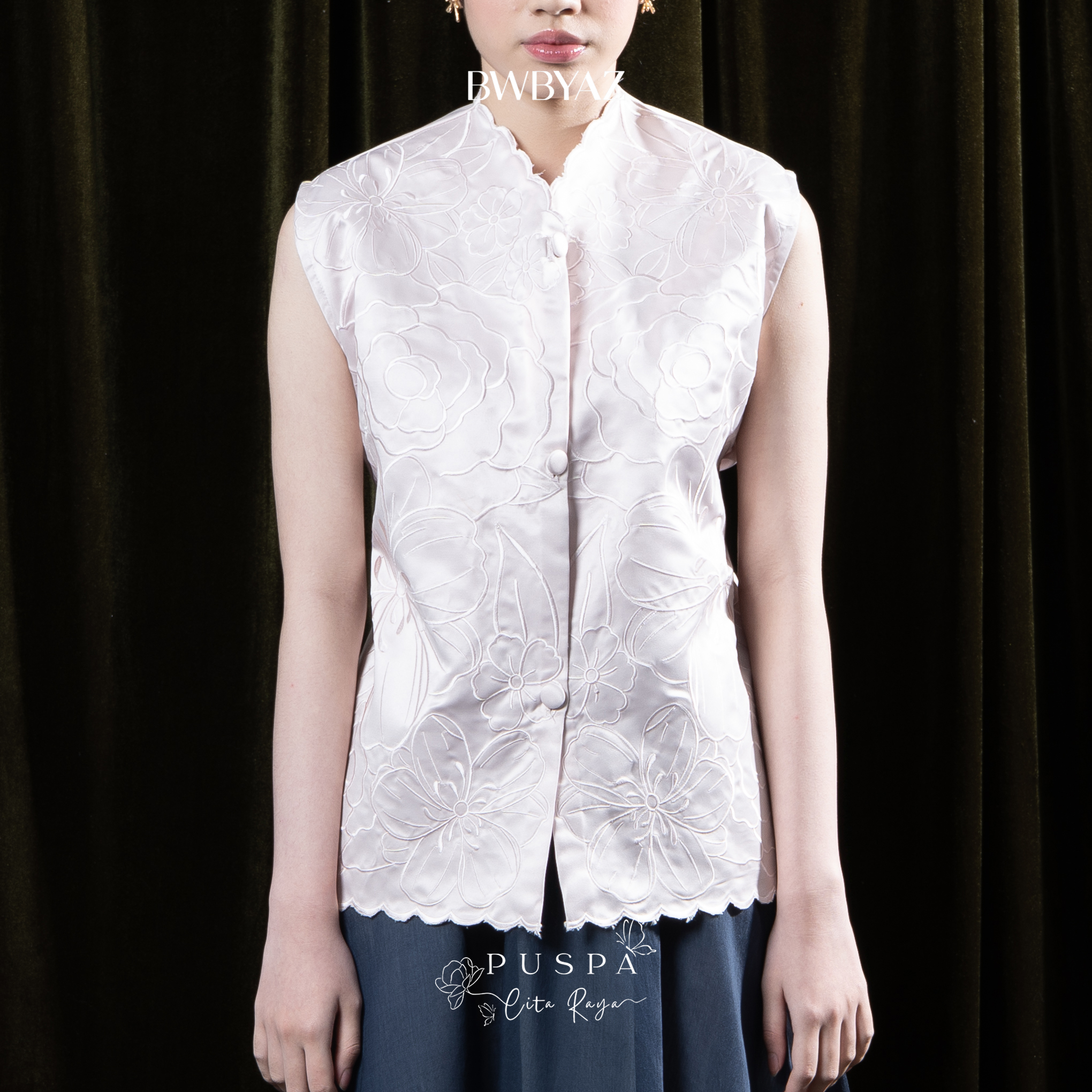 BWBYAZ - PUSPA CITA RAYA - Nona Anandita Vest (READY STOCK)