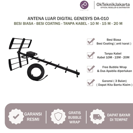 Image of GENESYS - Antena TV Outdoor GS DA010 DVB T2