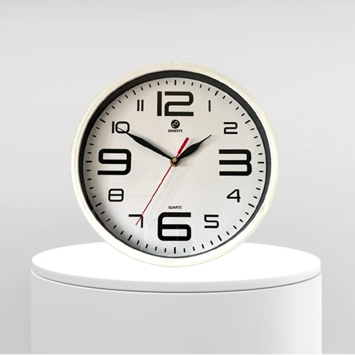 Image of OK HOME - JAM DINDING SILENT MOVEMENT - 27 CM - PUTIH