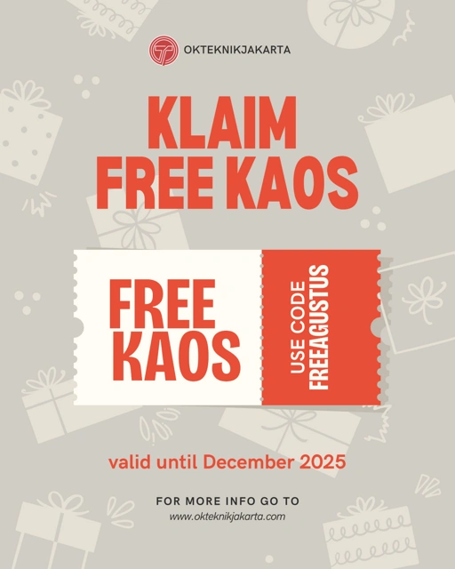 Image of HADIAH - KLAIM HADIAH KAOS UNTUK CUSTOMER