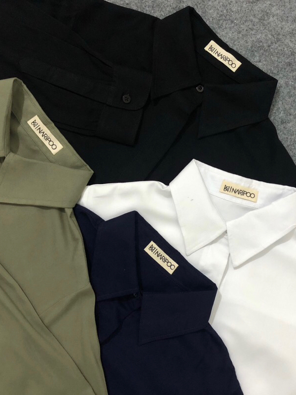 Kemeja Rayon Wanita Basic Style