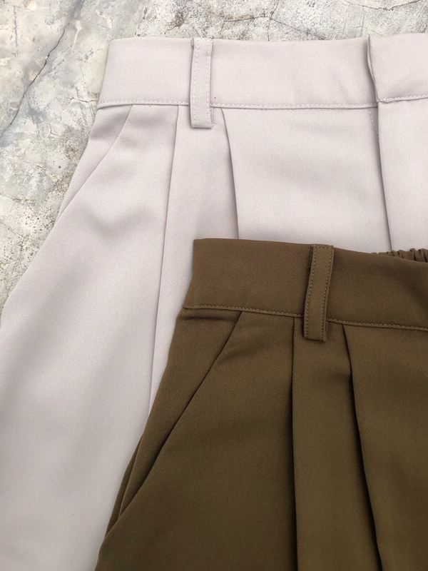 Celana High Waist Wanita Loose Pants Korea Style