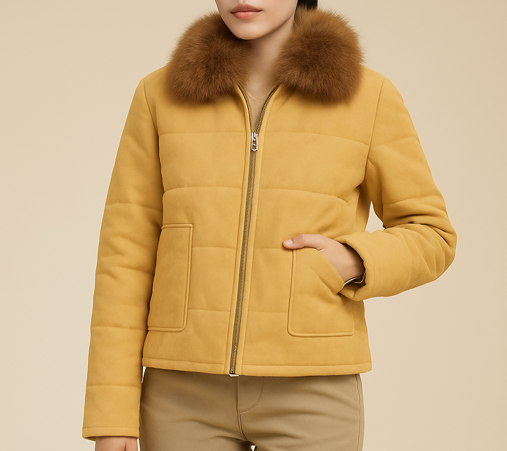 READY STOCK SUEDE LONG JACKET