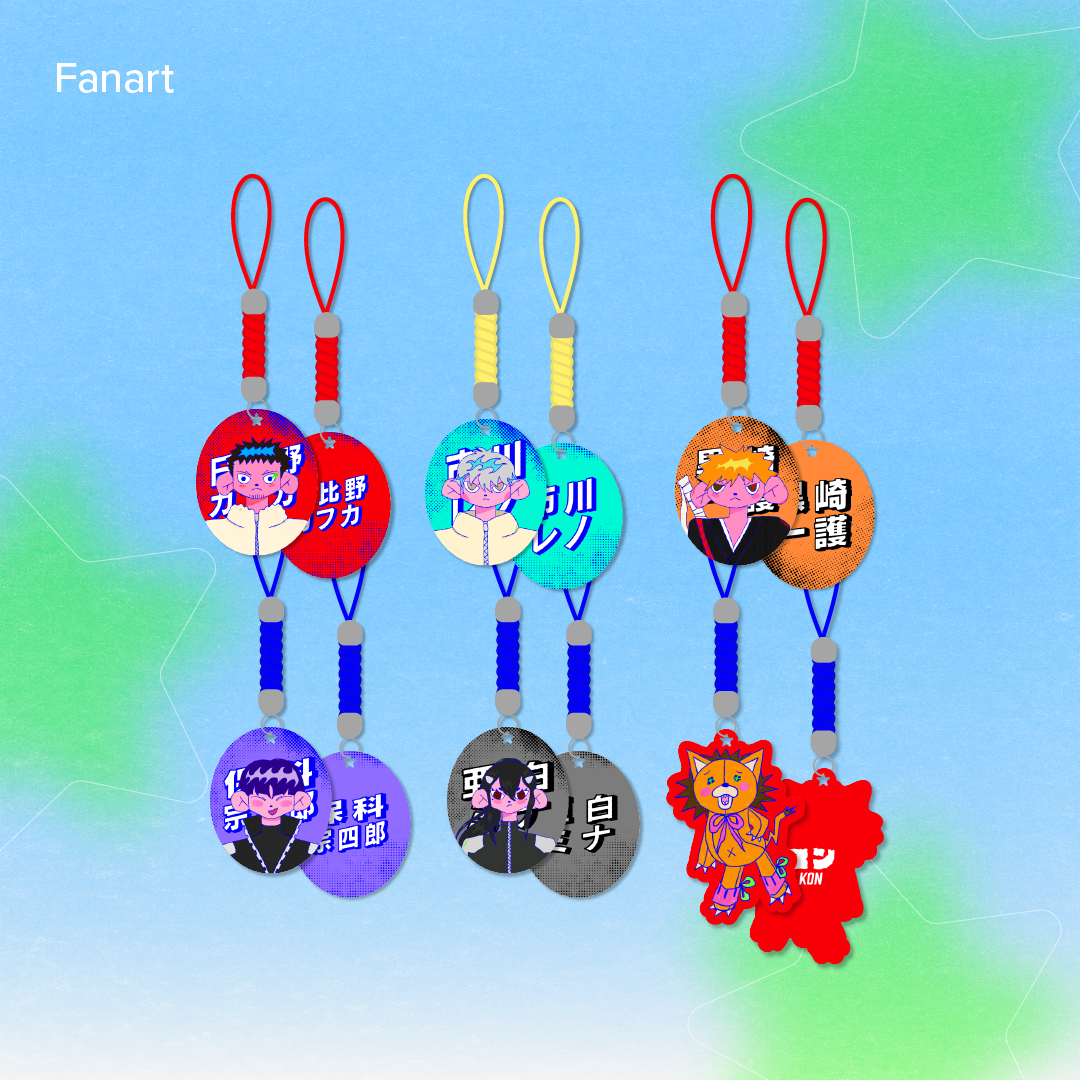 [Fanart] Phone Charm – Anime