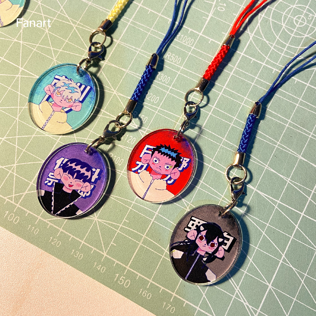 [Fanart] Phone Charm – Anime
