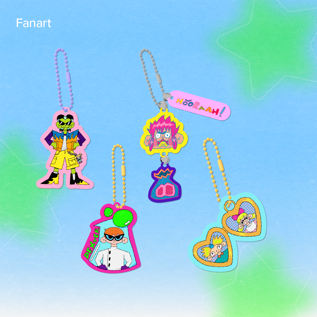 [Fanart] Keychain – Game and TV Show