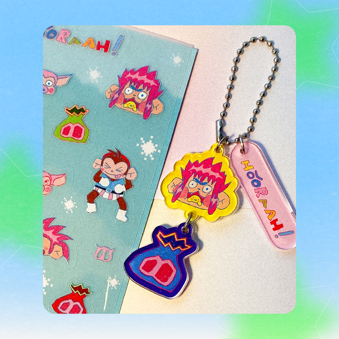 [Fanart] Keychain – Game and TV Show