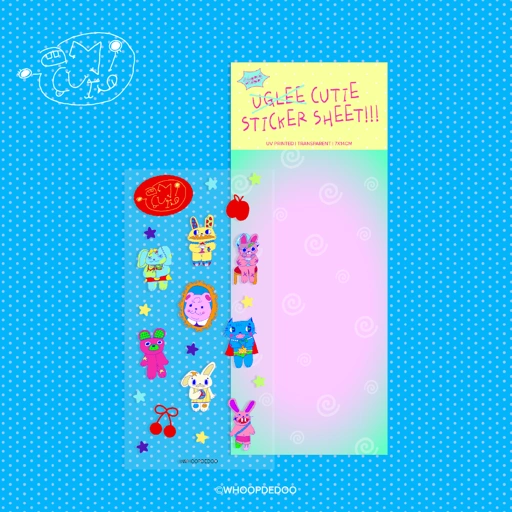 Sticker Sheet - Am I Cute