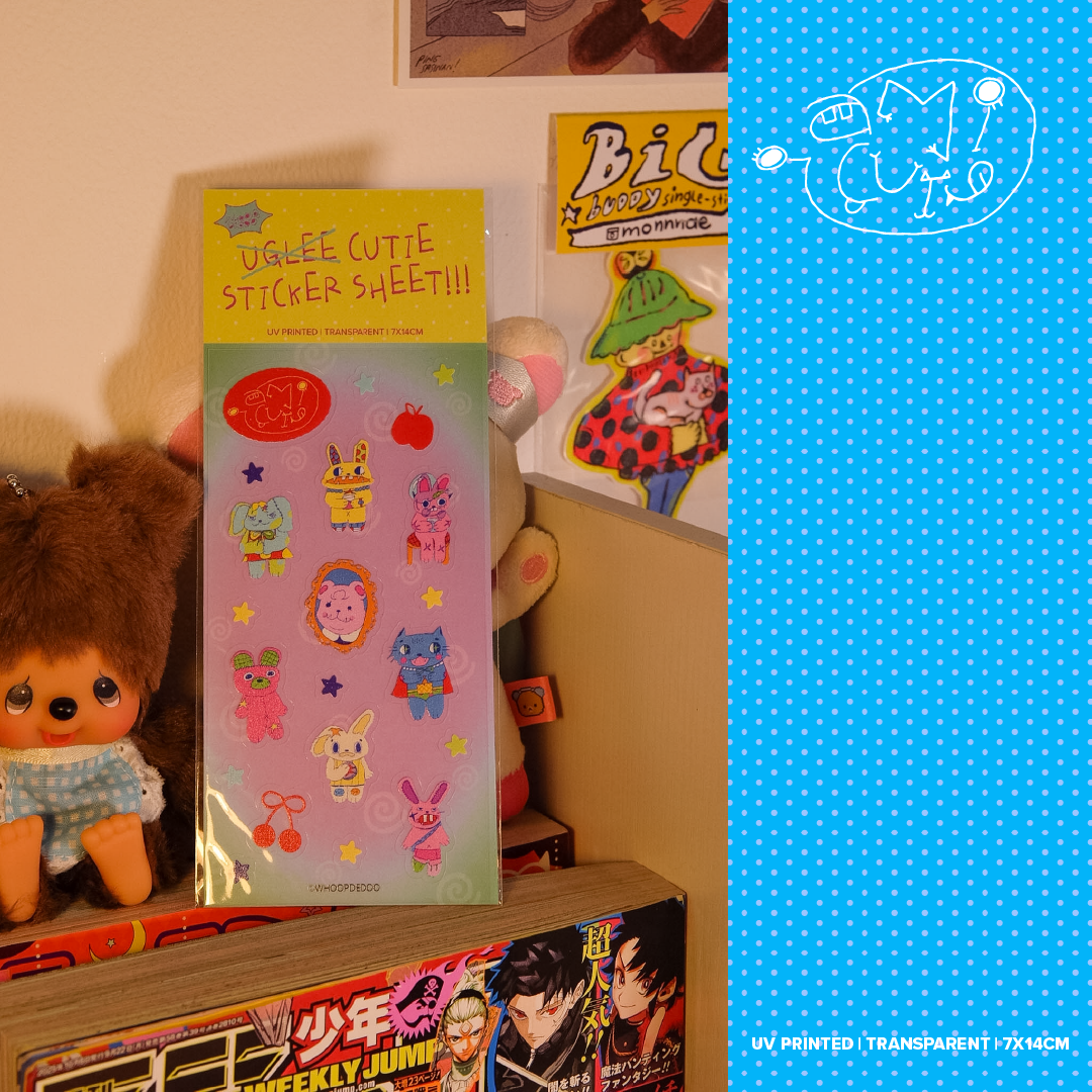 Sticker Sheet - Am I Cute