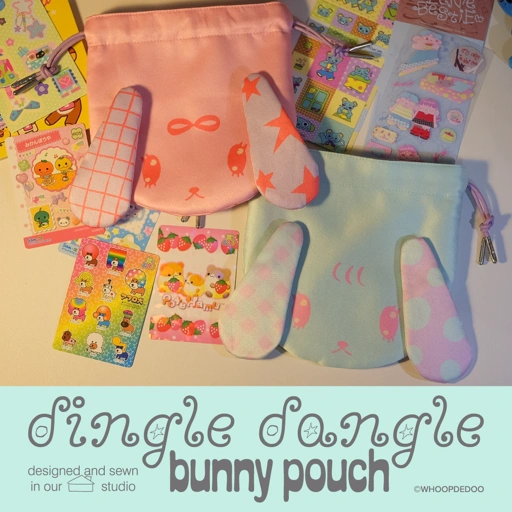 Dingle Dangle Bunny Pouch
