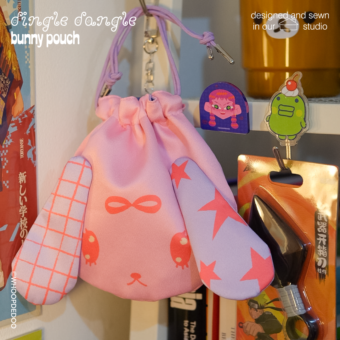 Dingle Dangle Bunny Pouch