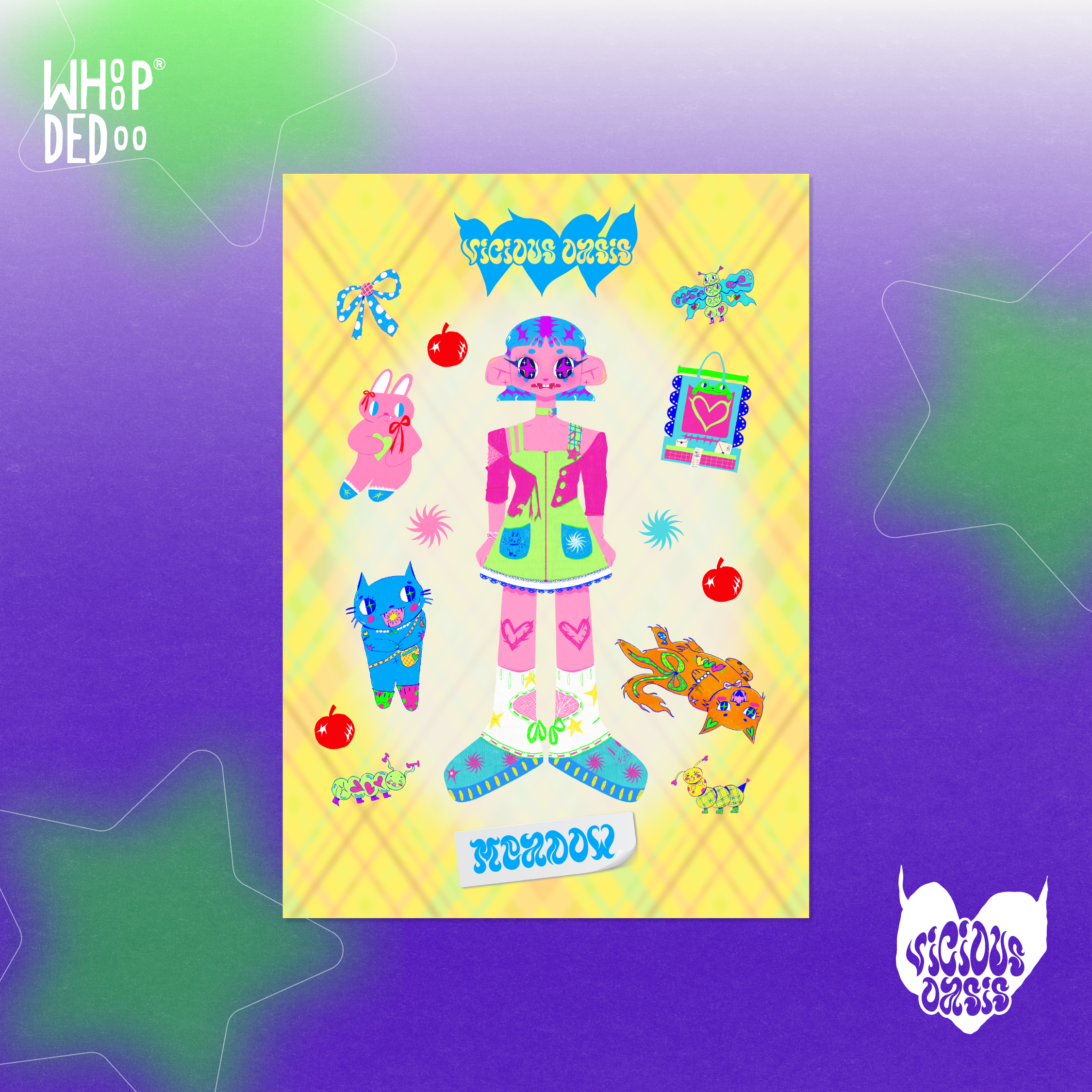 Art Print - Meadow and The Patooties