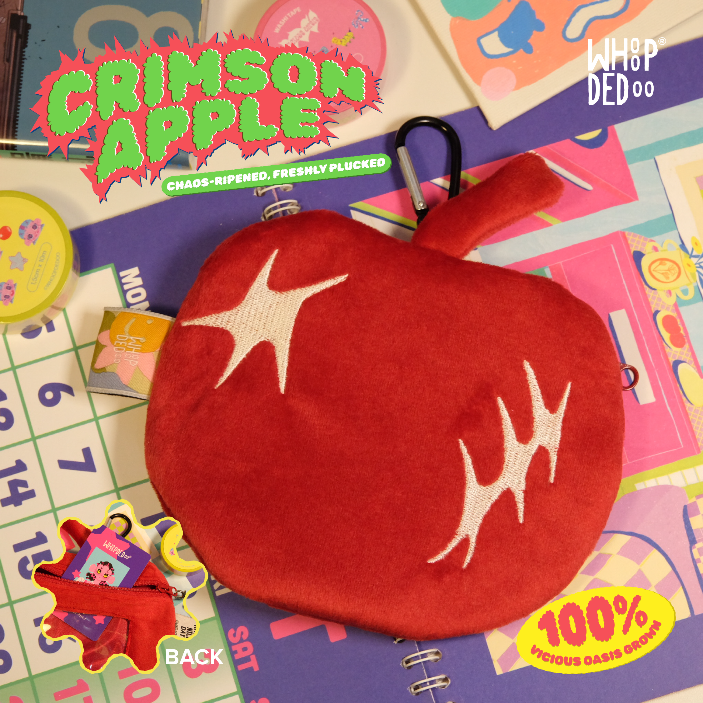 Pouch - Crimson Apple