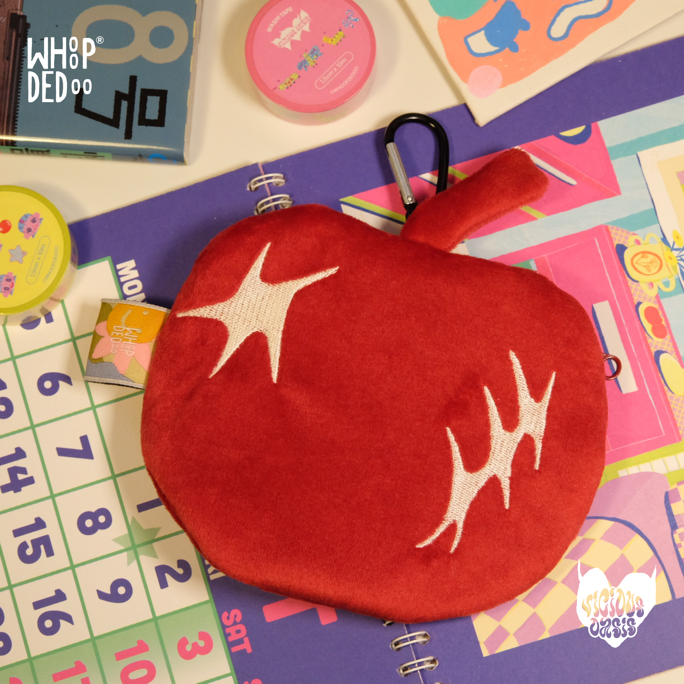 Pouch - Crimson Apple