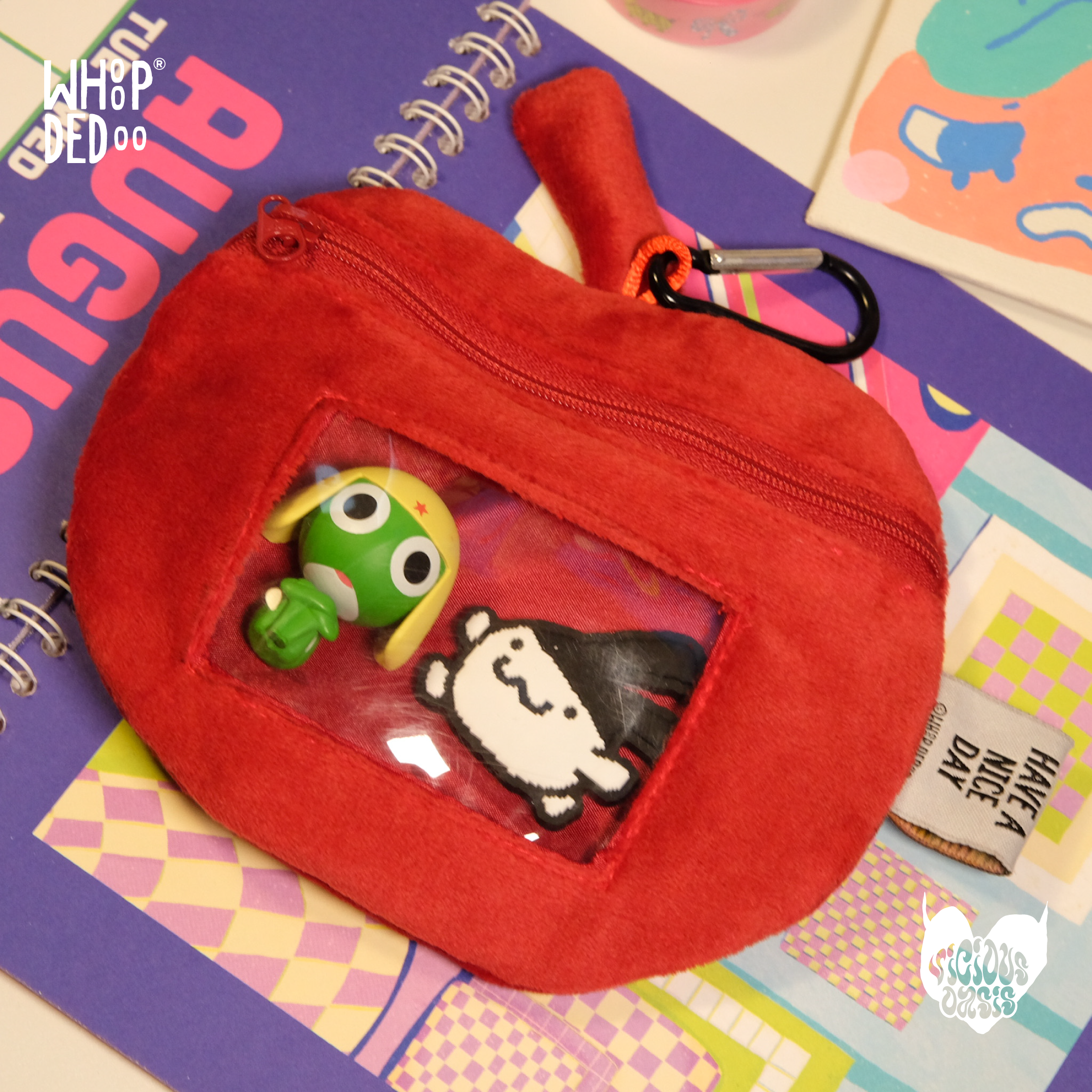 Pouch - Crimson Apple