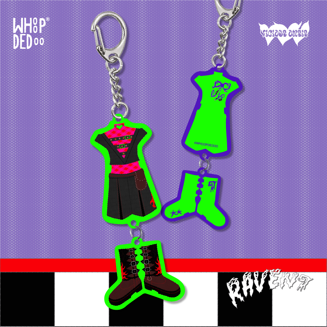 Keychain - Raven Fits