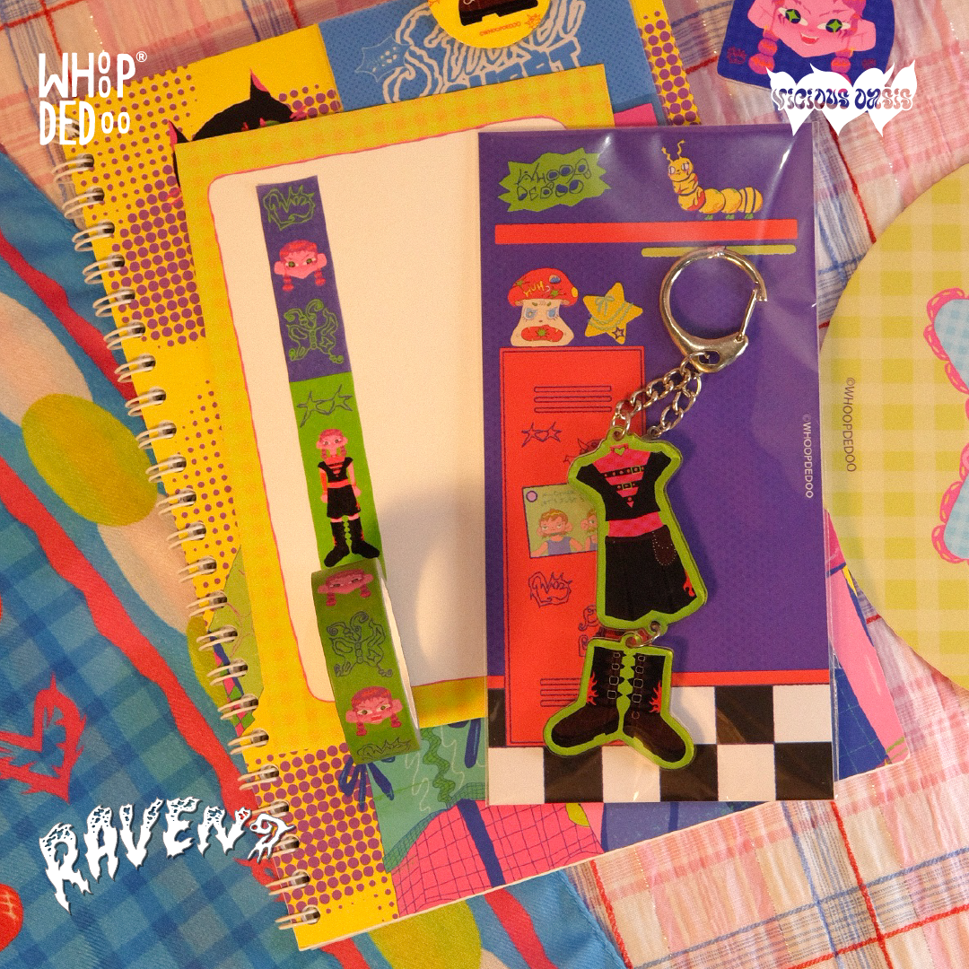 Keychain - Raven Fits