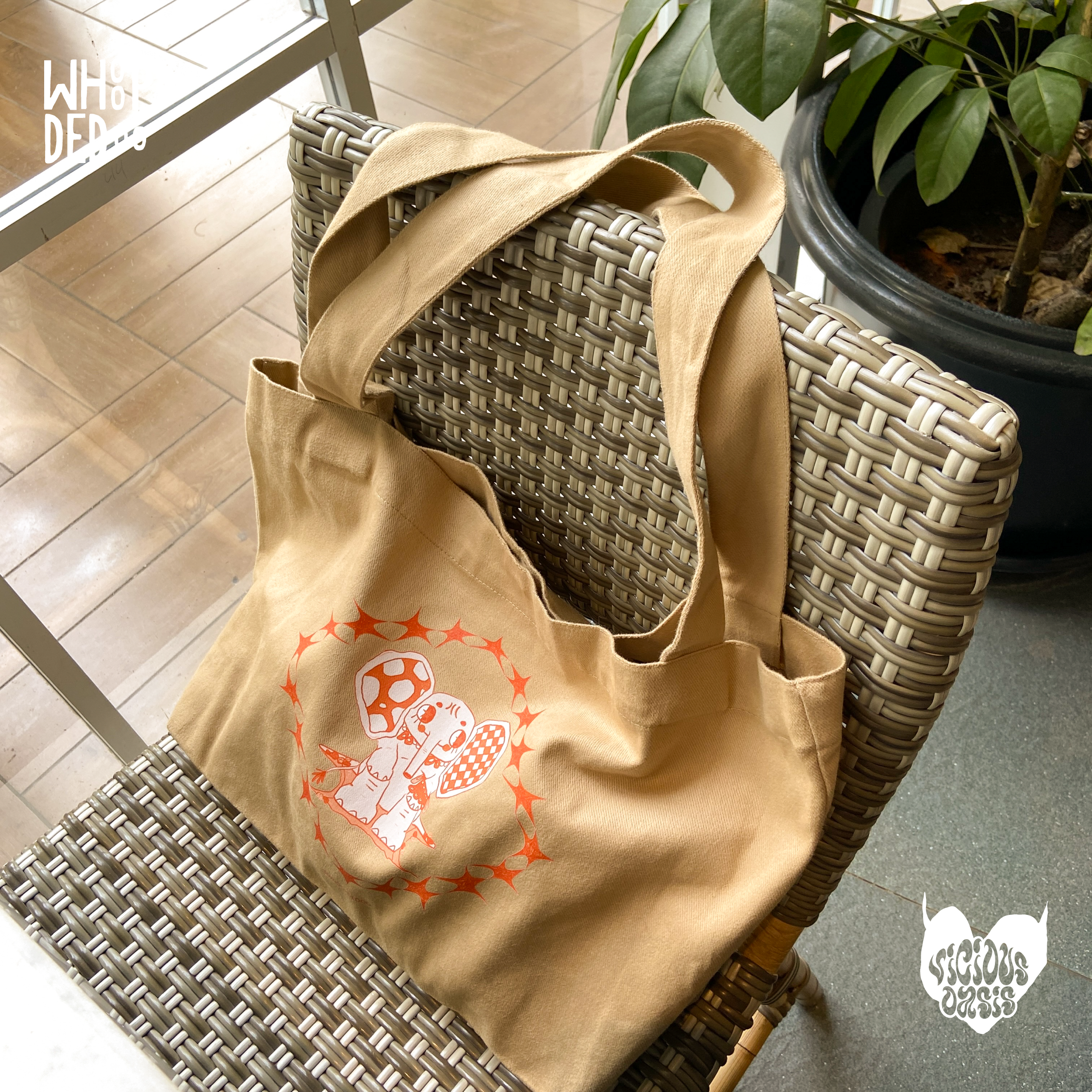 Canvas Shopper Bag - Llapy
