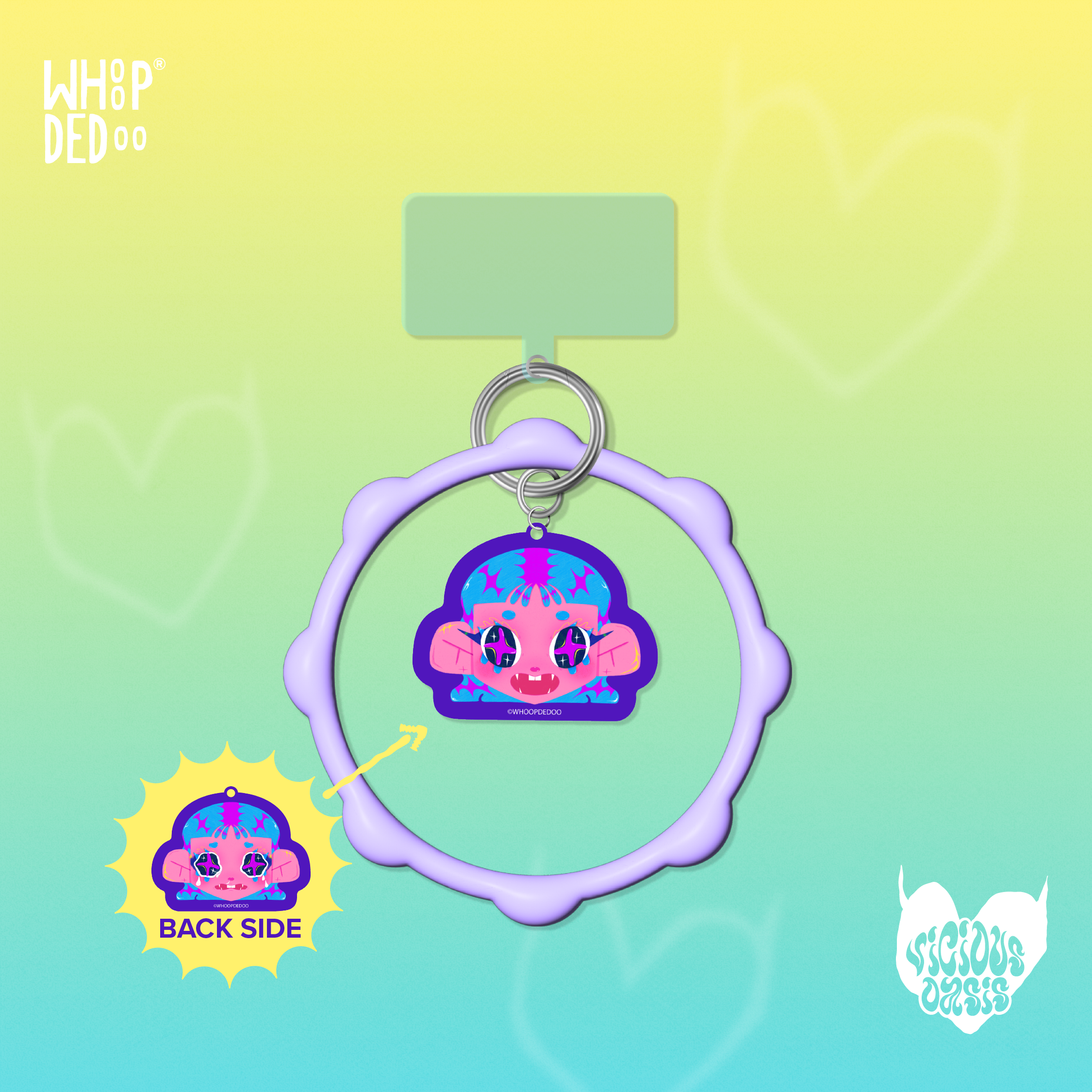Wristlet Phone Charm - Meadow