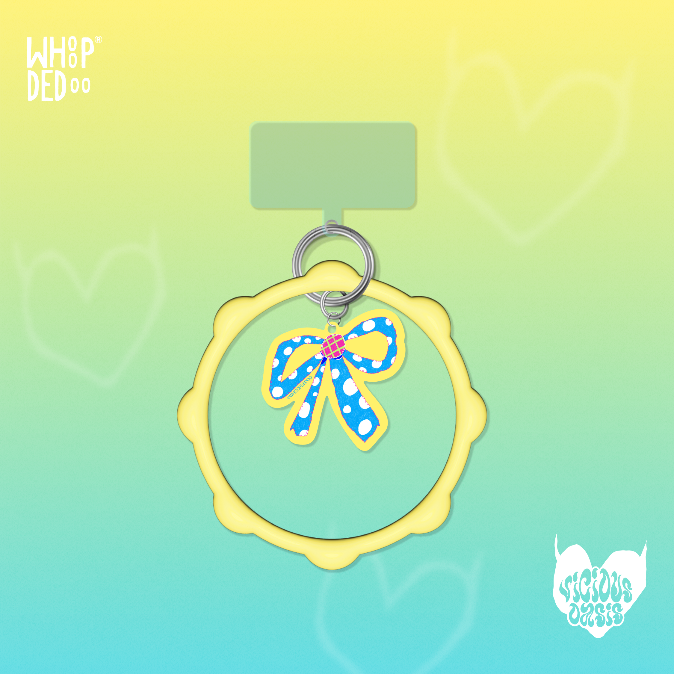 Wristlet Phone Charm - Meadow