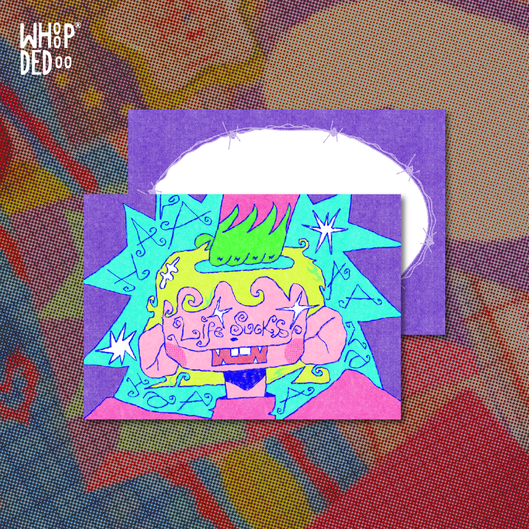 Postcard - Life Sucks