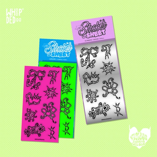 Image of Sticker Sheet - Gritty Garden