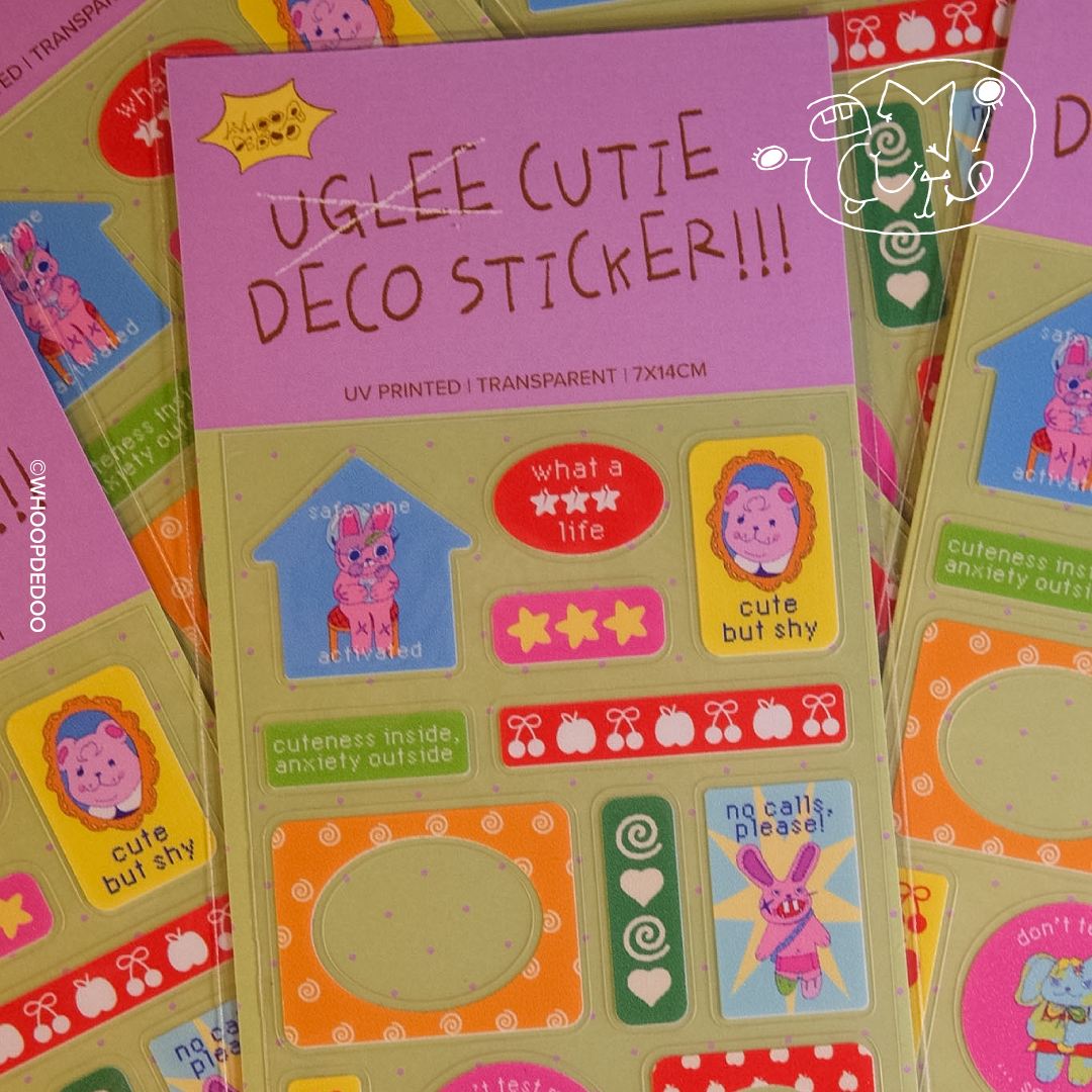 Sticker Sheet - Deco Am I Cute