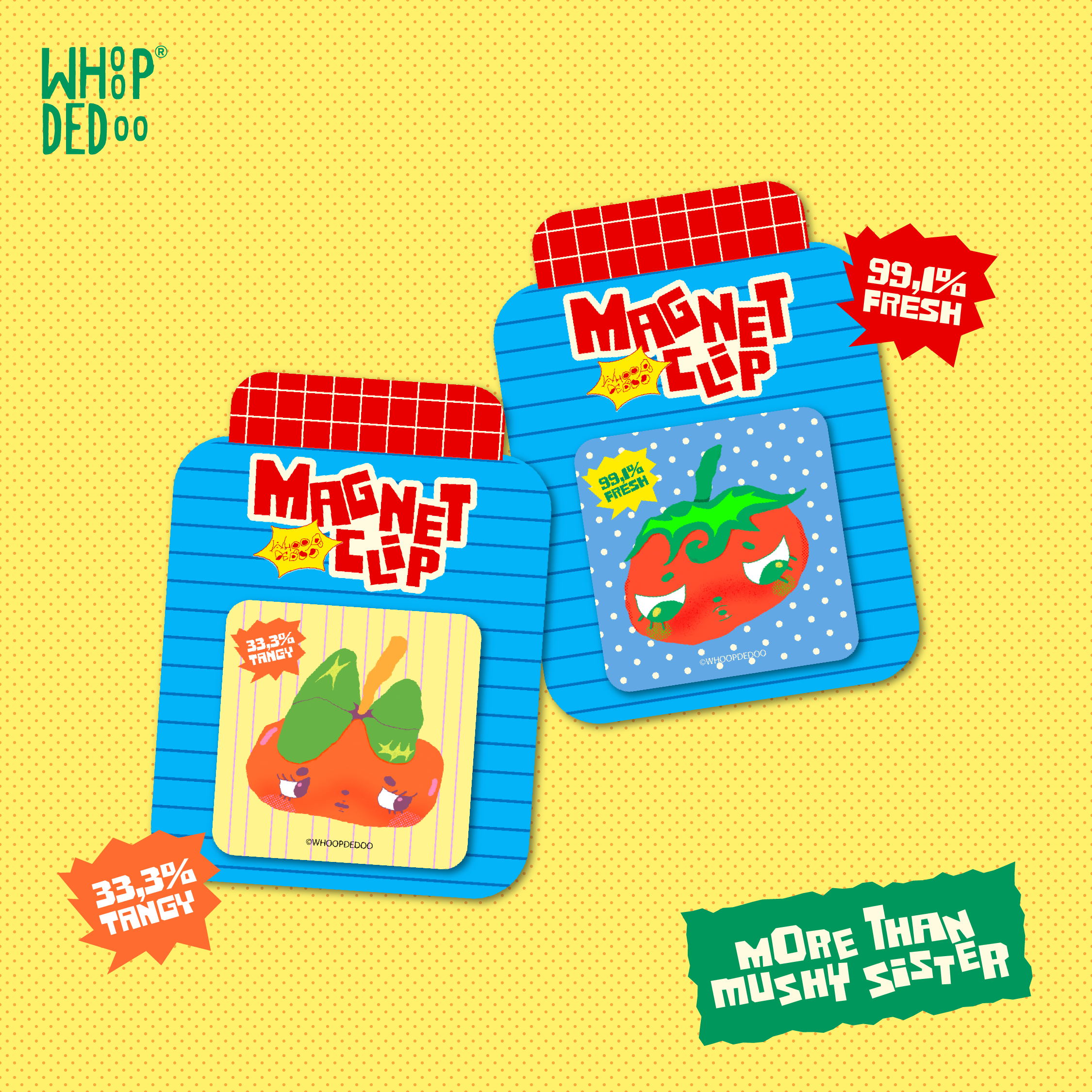 Magnet Clip – Mushy Sister