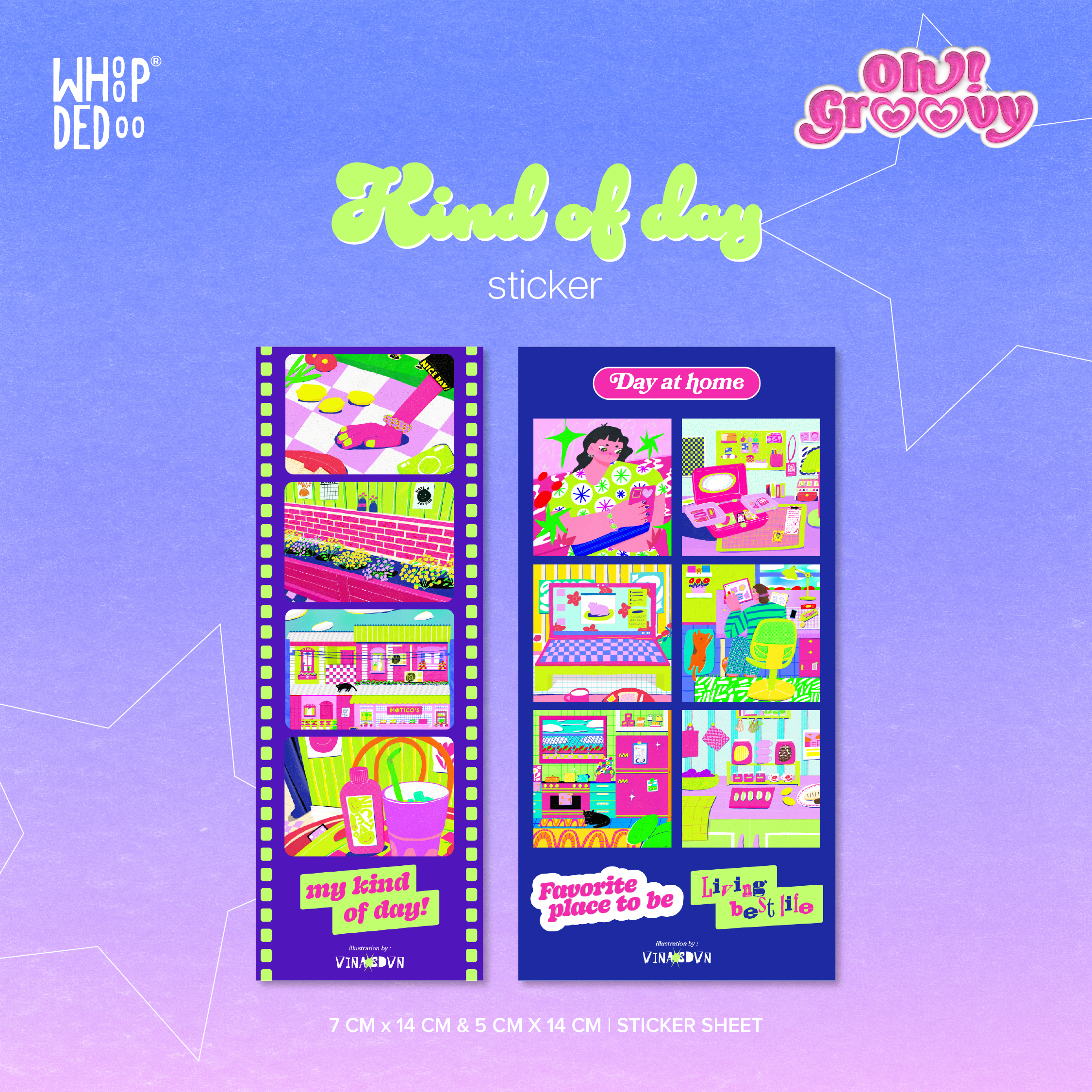 Sticker Sheet - Kind of Day