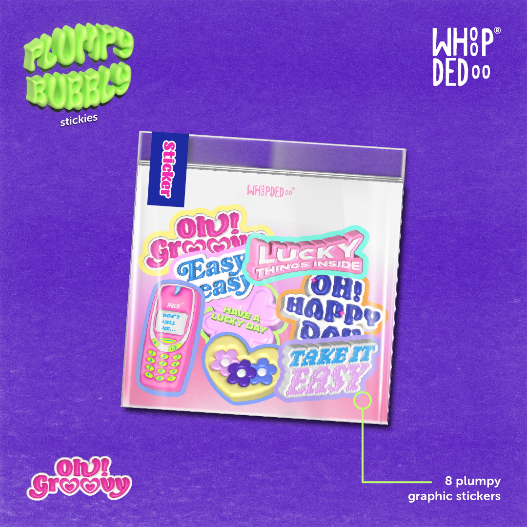 Sticker Pack – Plumpy Bubbly