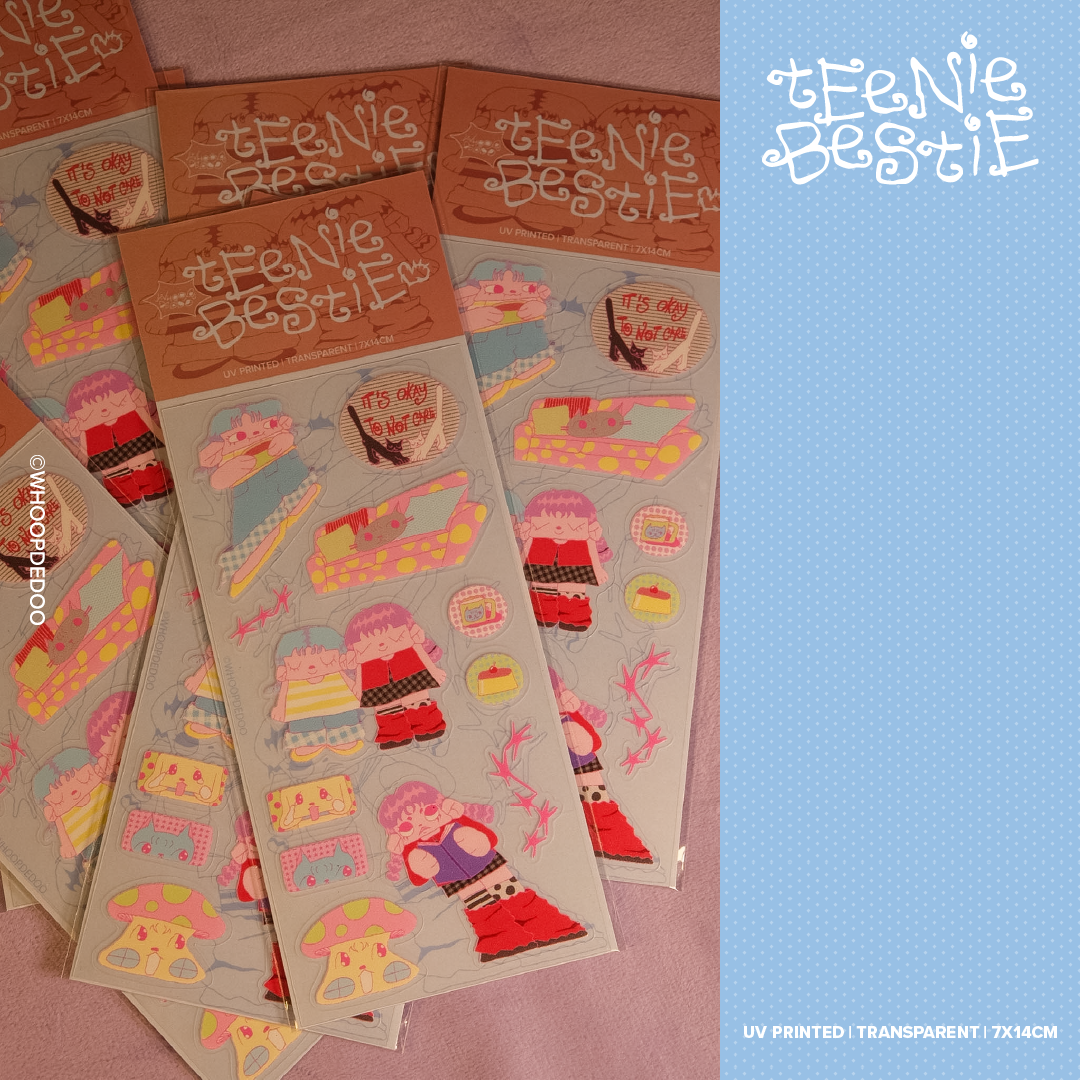 Sticker Sheet - Teenie Bestie