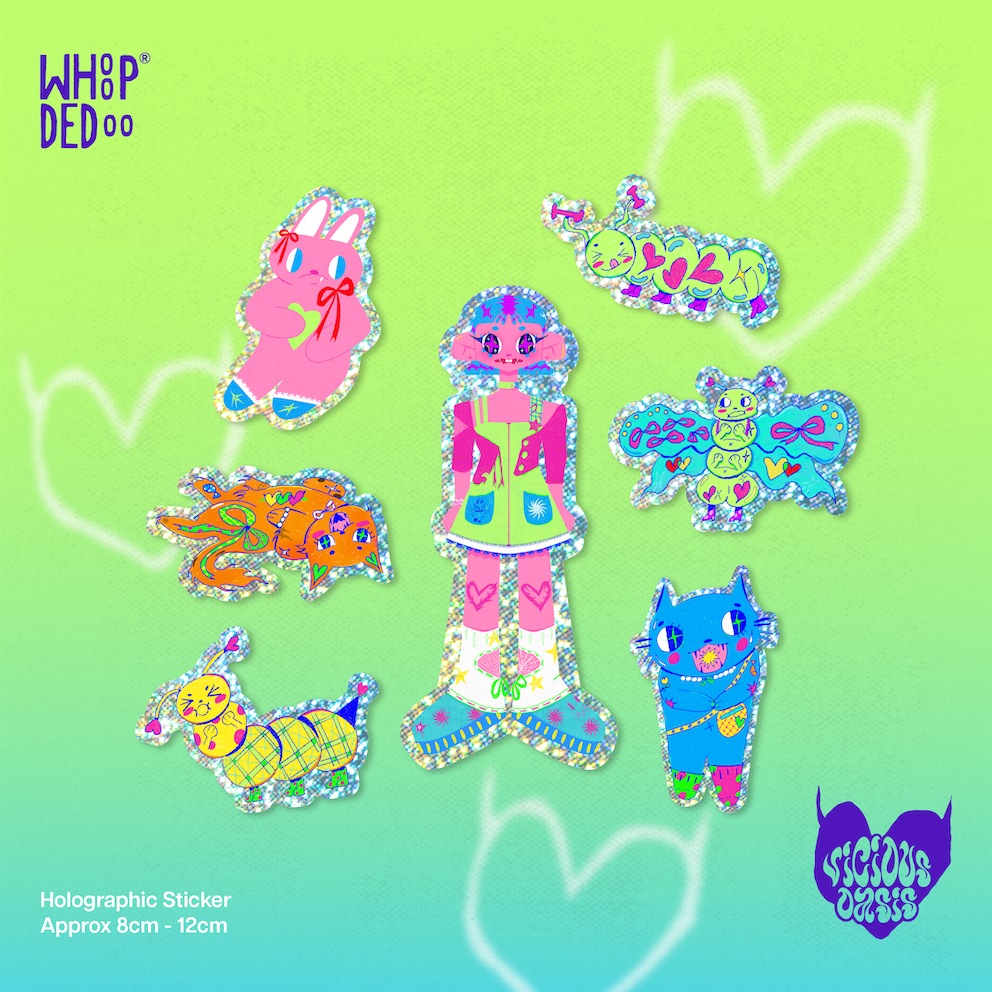 Holographic Stickers - Cutie Patootie
