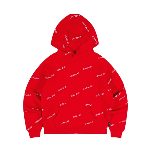HOODIE RED PATTERN