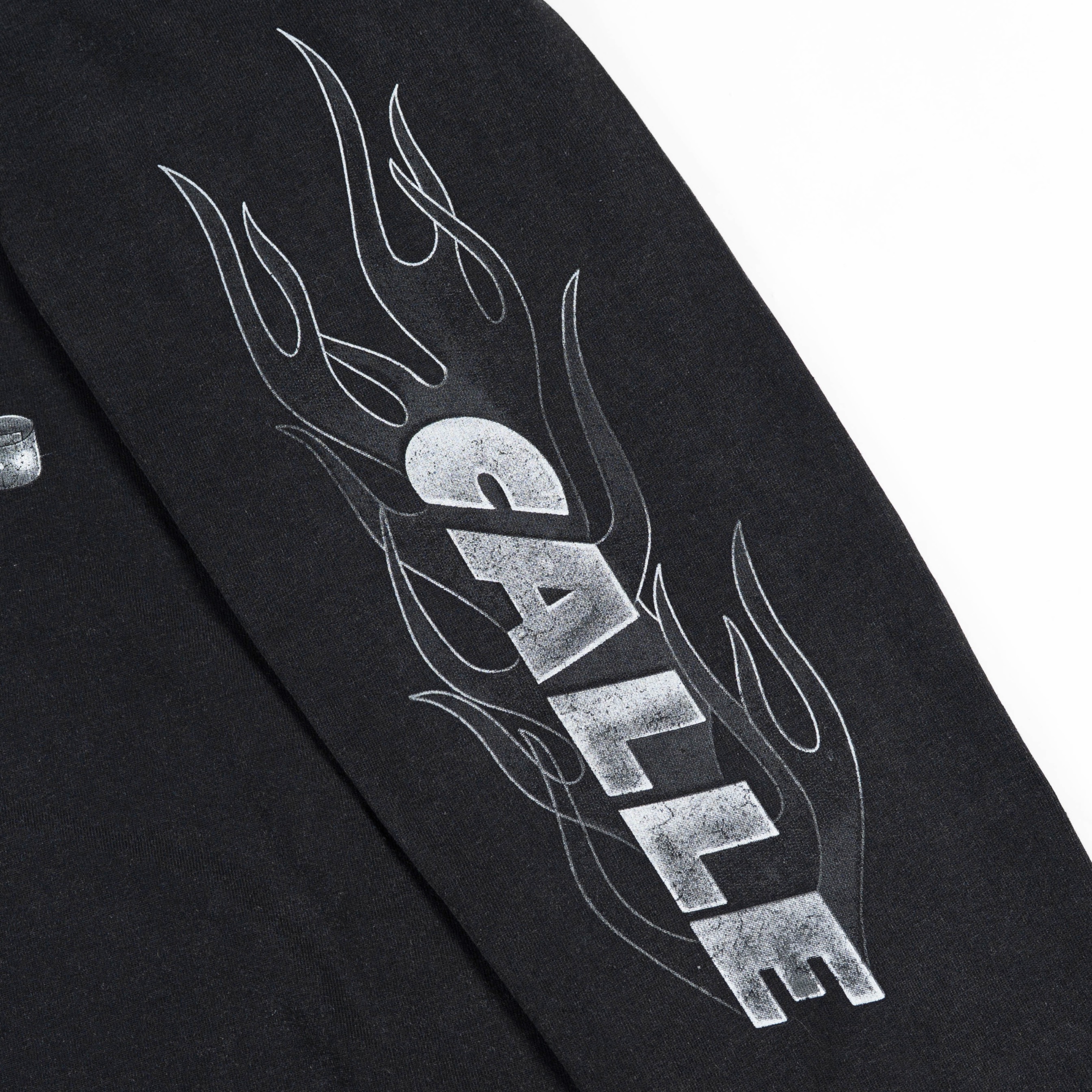 LONGSLEEVE WASHED - BLACK PANTHER