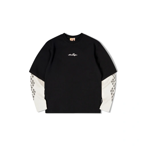 Image of DOUBLE SLEEVE WAFFLE