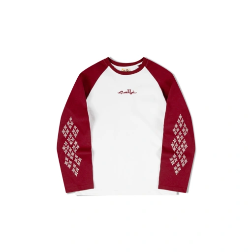 Image of LONGSLEEVE RED & WHITE