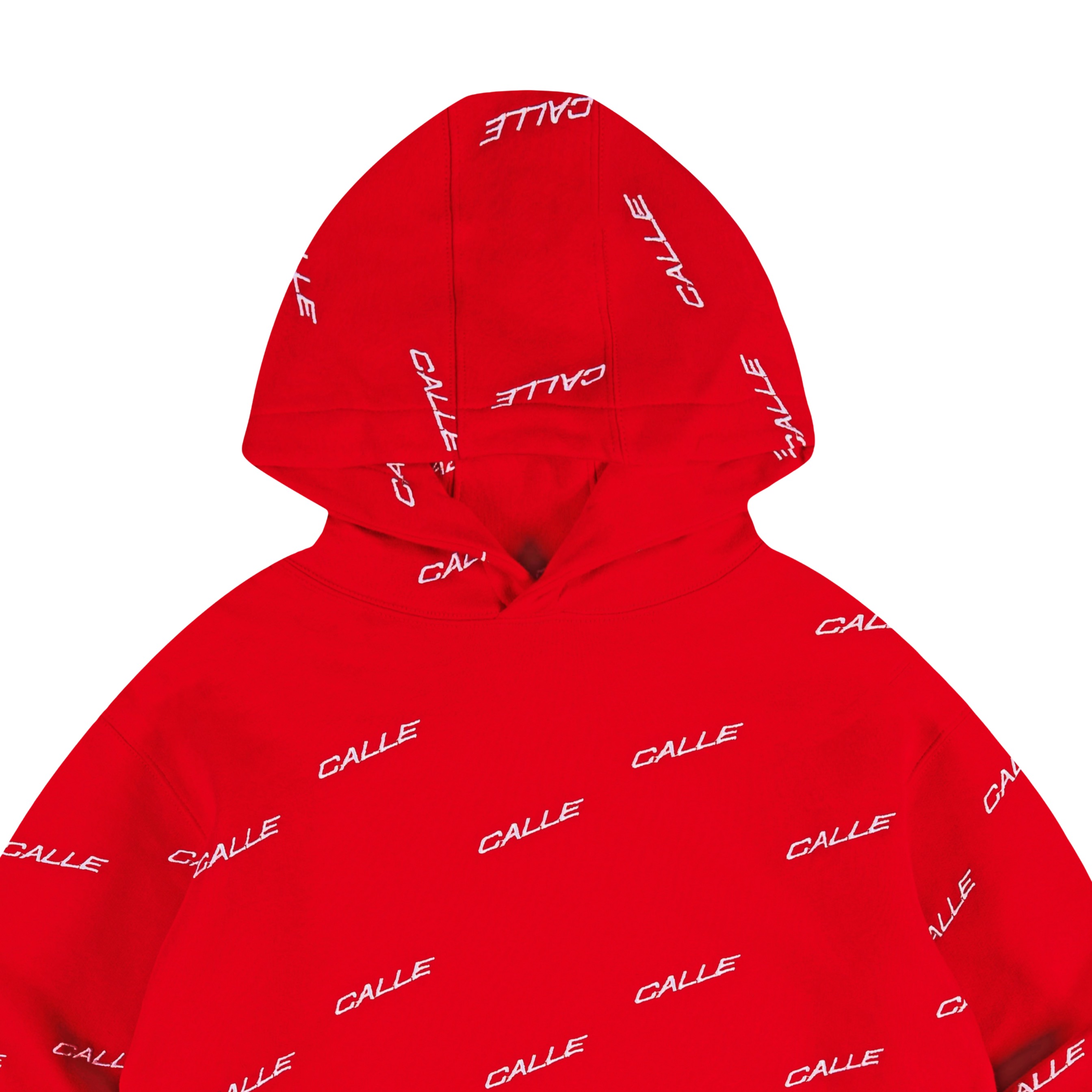 HOODIE RED PATTERN