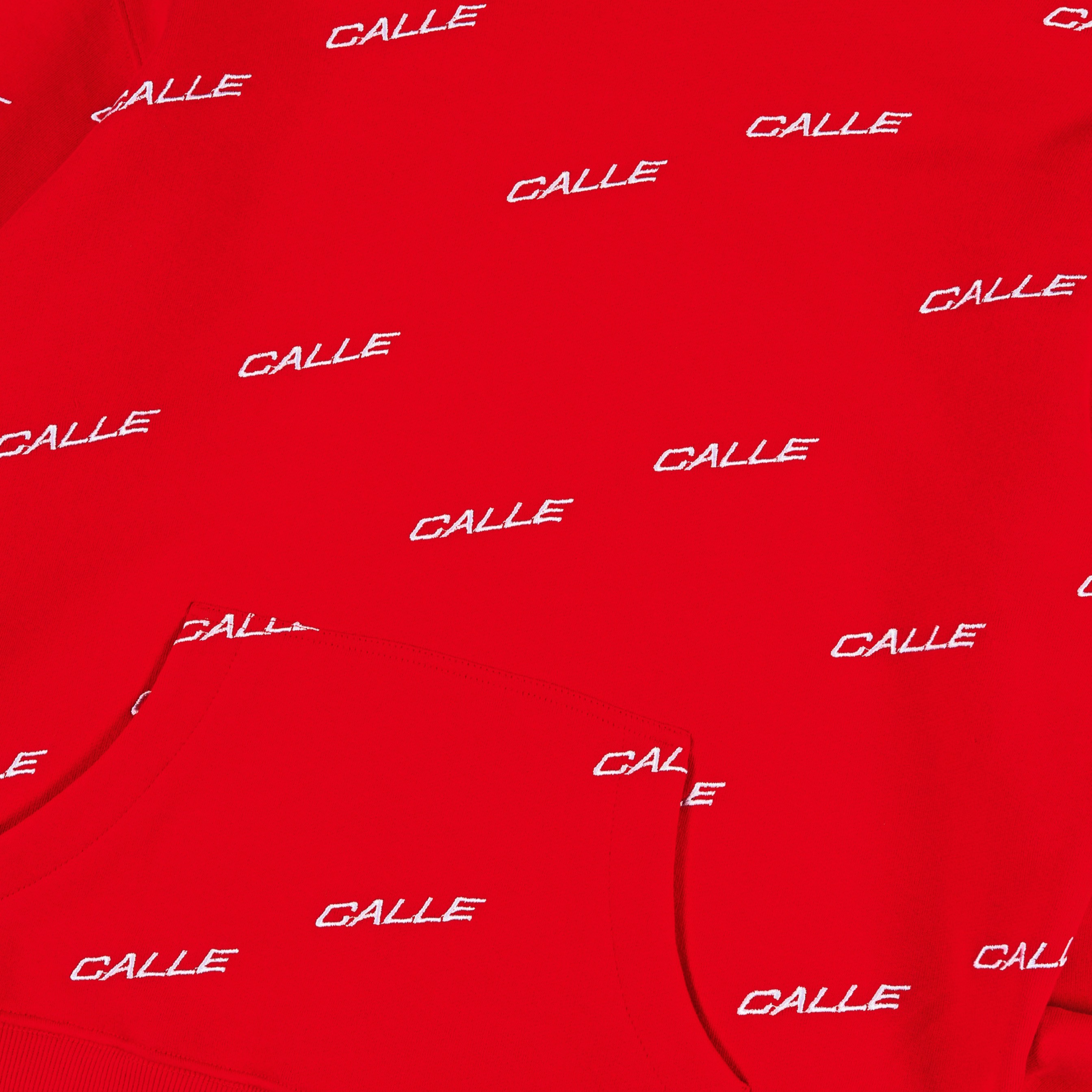 HOODIE RED PATTERN