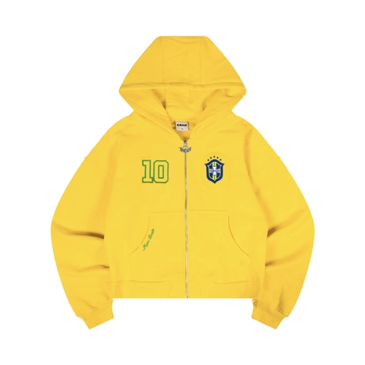 Image of ZIP HOODIE - BRAZIL 