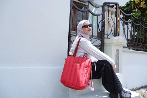 Image of GABINAS - SUNSET BLOOM TOTE