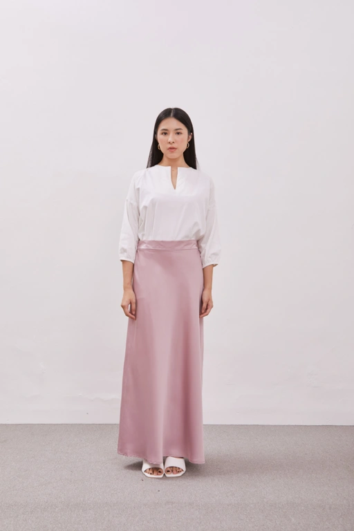 Image of [Min. 4PCS] SATIN FLOW SKIRT